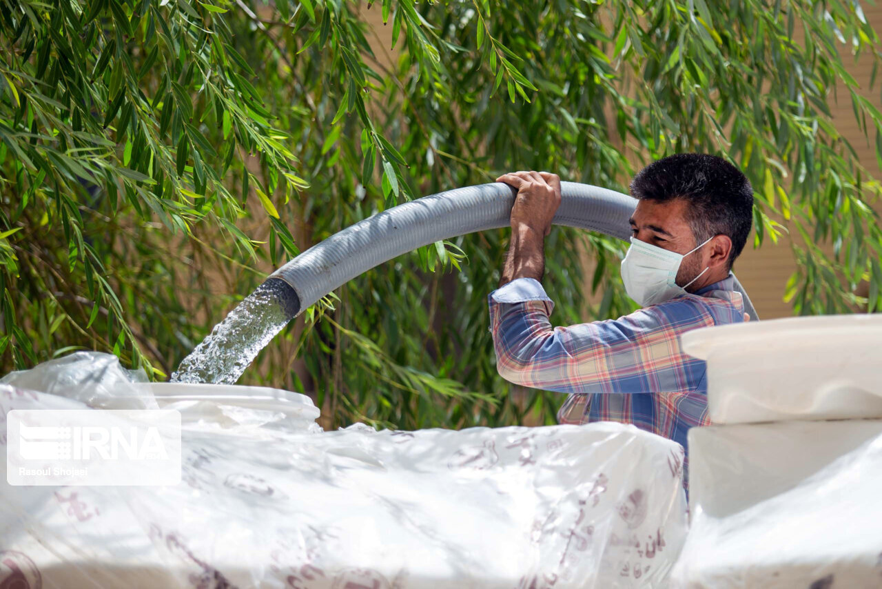 شهر کرمانشاه روزانه هزار لیتر در ثانیه کمبود آب شرب دارد