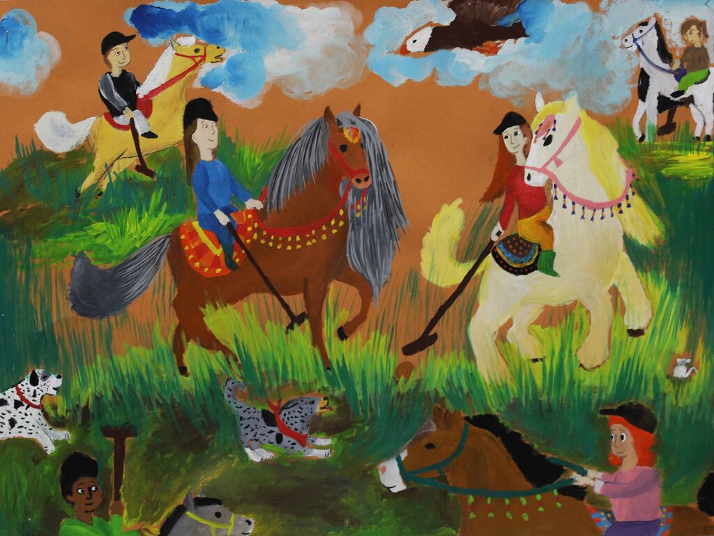 کودکان هنرمند کرمانشاهی برگزیده المپیاد هنری آمریکا