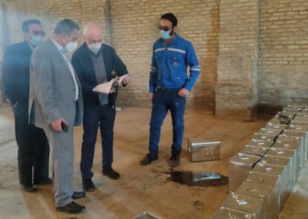 بارگیری روزانه حدود ۳ هزار حلب در واحد حلب پرکنی منطقه کرمانشاه