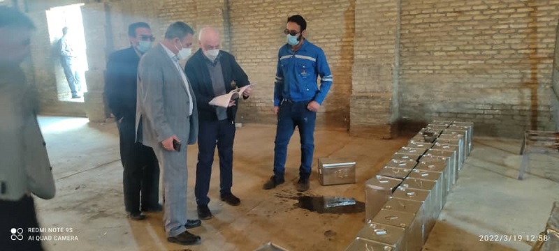 بارگیری روزانه حدود ۳ هزار حلب در واحد حلب پرکنی منطقه کرمانشاه