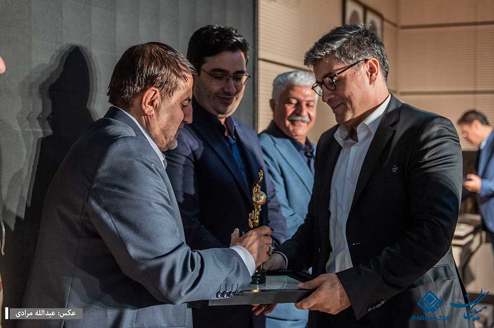 مانیزان واحد برتر  صادراتی کرمانشاه شد