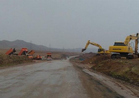 آغاز عملیات تکمیل قطعه 10 بزرگراه کربلا به سمت مرز خسروی