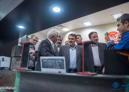 بازدید استاندار کرمانشاه از نمایشگاه دائمی توانمندی های صنعتی و معدنی کرمانشاه
