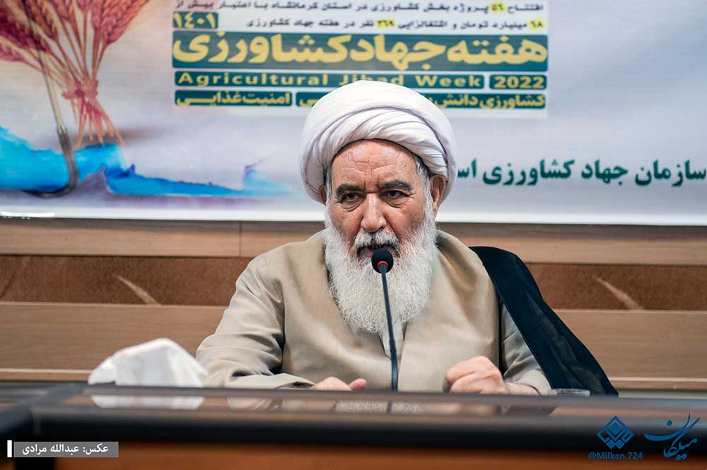 لازمه شکوفایی اقتصاد کشاورزی ترویج فرهنگ کار و تلاش است