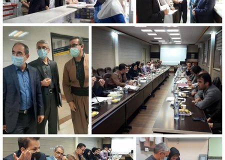 پیگیری مسائل و مشکلات بیمارستان جوانرود در پایش میدانی معاونت درمان