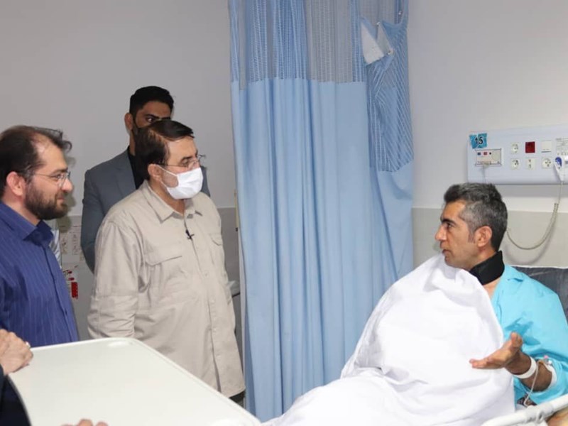 بازدید سرزده استاندار کرمانشاه از بیمارستان شهدا و اعلام یک مژده ۹۰ میلیارد تومانی