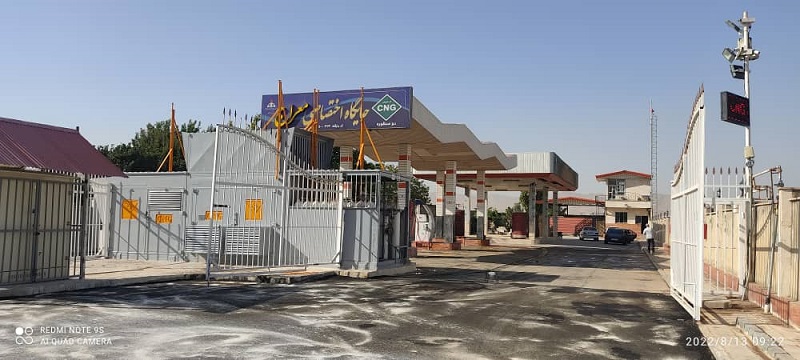 سی و پنجمین جایگاه سی ان جی در منطقه کرمانشاه راه اندازی شد