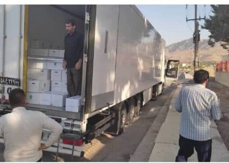 توزیع ۵۸۰۰ بسته لبنی بین مددجویان بهزیستی کرمانشاه