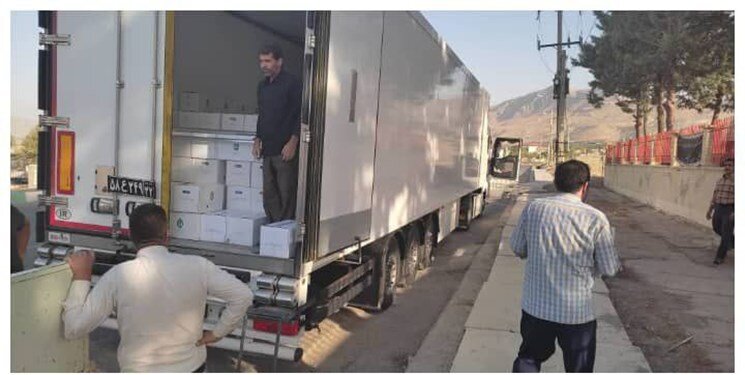 توزیع ۵۸۰۰ بسته لبنی بین مددجویان بهزیستی کرمانشاه