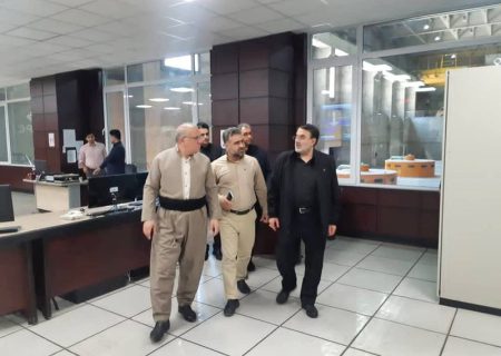 بازدید سرزده استاندار کرمانشاه از سد و نیروگاه برق آبی داریان
