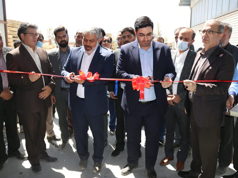 فاز سوم طرح توسعه کاشی بیستون افتتاح شد