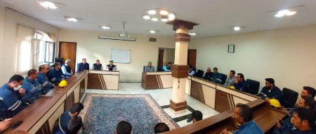 مانور ایمنی در ادارات شرکت توزیع برق استان کرمانشاه