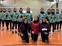 حضور بانوان والیبالیست کرمانشاهی برای نخستین بار در لیگ دسته یک
