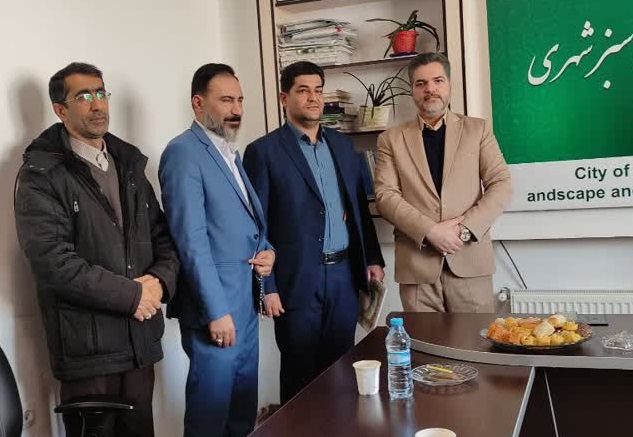 تودیع و معارفه رئیس جدید سازمان سیما ،منظر و فضای سبز شهرداری برگزار شد