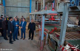 آیین افتتاح بزرگترین کارخانه تولید آجر سفالی غرب کشور در قصرشیرین