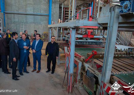  اولین کارخانه تولید آجر سفال استان کرمانشاه به بهره برداری رسید