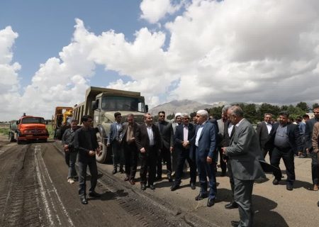 آغاز عملیات اجرایی بهسازی باند فرودگاه کرمانشاه