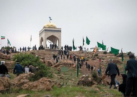 خدمات رسانی سازمان حمل و نقل مسافر شهرداری کرمانشاه به زائران بازی‌دراز