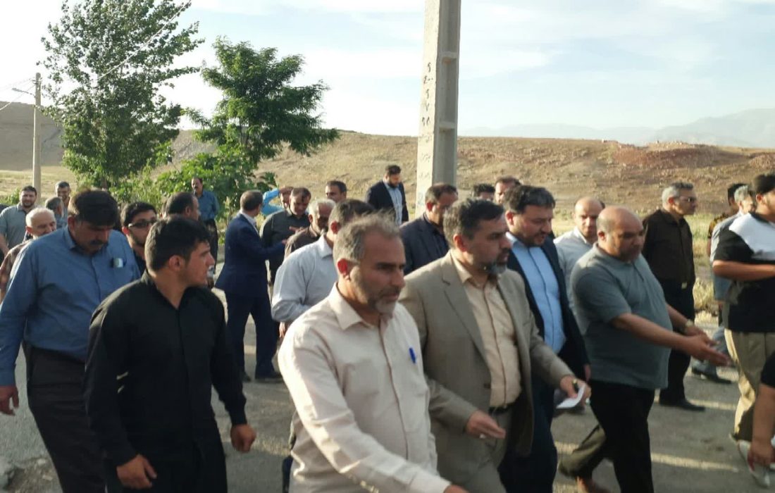 فرماندارکرمانشاه از شهرک چمن بازدیدکرد