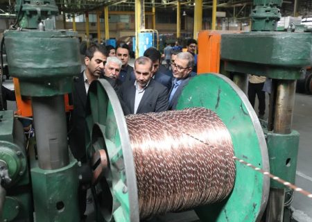 بازدید استاندار کرمانشاه از شرکت کابل باختر