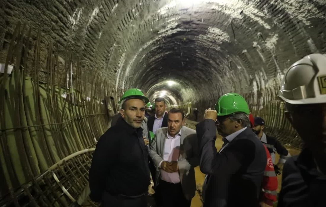 بازدید استاندار کرمانشاه از آخرین وضعیت فاز دوم قطار شهری