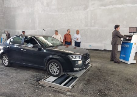 اولین مرکز “معاینه فنی” خودروهای سبک شهرداری کرمانشاه افتتاح شد