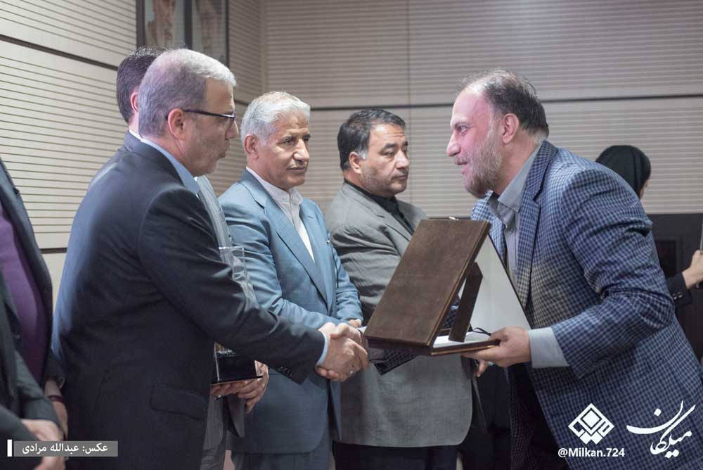 افتخاری دیگر برای مجموعه فولاد خرمدشت تاکستان کسب  واحد نمونه صنعتی، اینباردر دیار کرمانشاه
