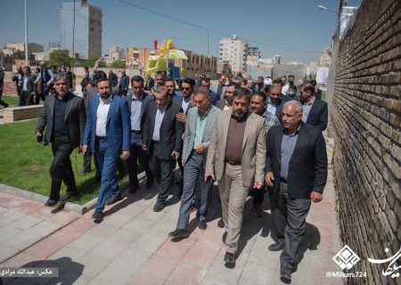 بازدید استاندار از منطقه 5 شهرداری کرمانشاه