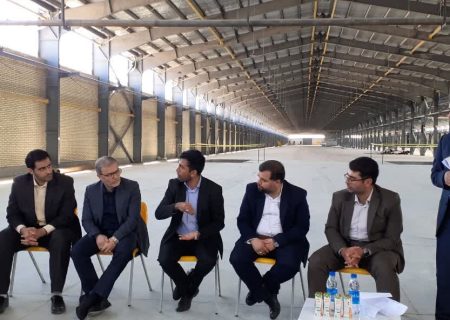 بازدیدمدیر کل صمت استان کرمانشاه از واحد چیا سرام زاگرس