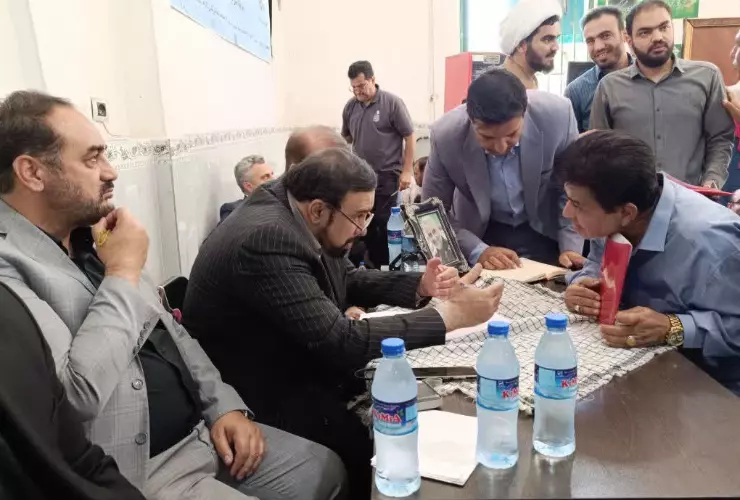 حضور مدیران شهرداری در شهرک کرناچی