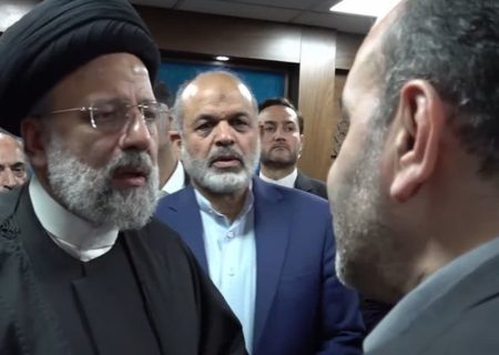 گفتگوی استاندار کرمانشاه با رئیس جمهور و ۴ عضو کابینه دولت