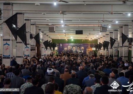 مراسم سومین روز درگذشت شهیدان خدمت در کرمانشاه