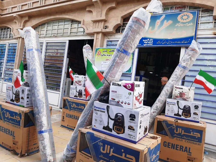 اهداء جهیزیه به زوج‌های تحت حمایت سازمان بهزیستی