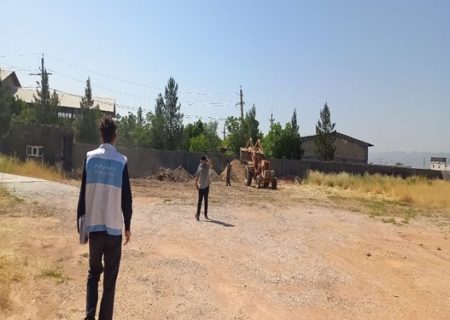معدوم سازی بیش از ۱۷ تن مواد اولیه خوراک دام در شهرستان اسلام آباد غرب