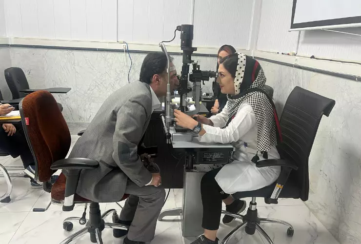 خدمات ویژه چشم پزشکی به مناسبت هفته امامت و ولایت