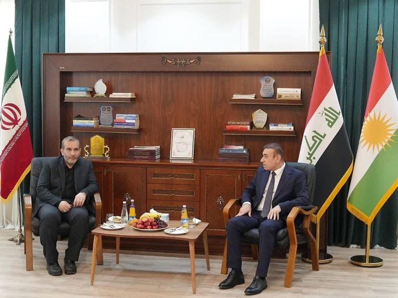 ارتقای روابط کرمانشاه با اقلیم کردستان عراق از اولویت های ماست