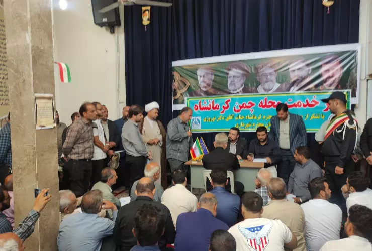 کاروان خدمت شهرداری کرمانشاه به محله شهرک زین العابدین رسید