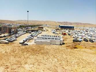 شهرک صنعتی مرزی قصر شیرین پارکینگ خودرویی زائران اربعین می شود