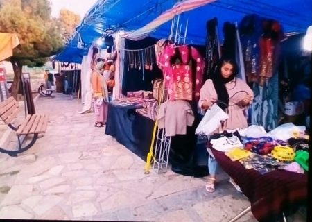 برپایی ۱۰ غرفه صنایع‌دستی در دروازه اورامانات کرمانشاه