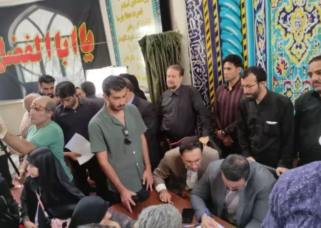 کاروان خدمت شهرداری در شهرک دانش