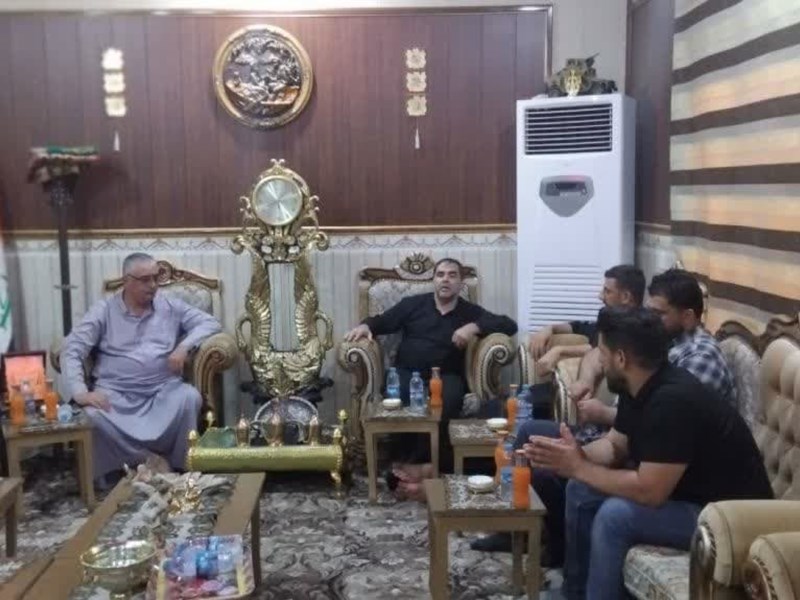بازدید دستیار استاندار کرمانشاه از زیرساخت‌ها و مواکب اربعین حسینی در عراق