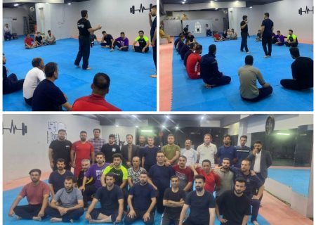 برگزاری دوره دفاع شخصی برای محیط بانان جدید الاستخدام استان کرمانشاه