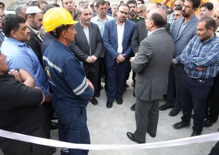 آیین بهره‌برداری از پروژه برق رسانی به مجتمع پرورش ماهی ریجاب و استخر ذخیره آب