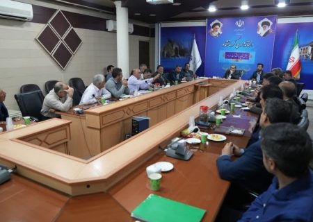 نشست پیگیری پروژه عظیم سرمایه گذاری ماهان در قصرشیرین