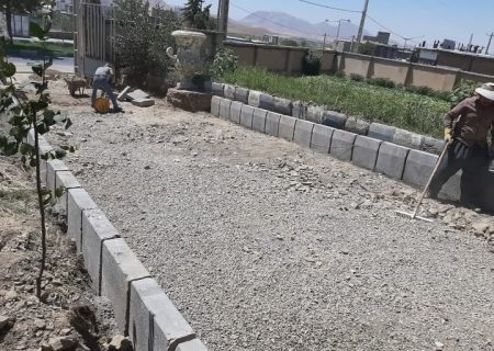ورودی موزه سنقر کرمانشاه سامان‌دهی شد