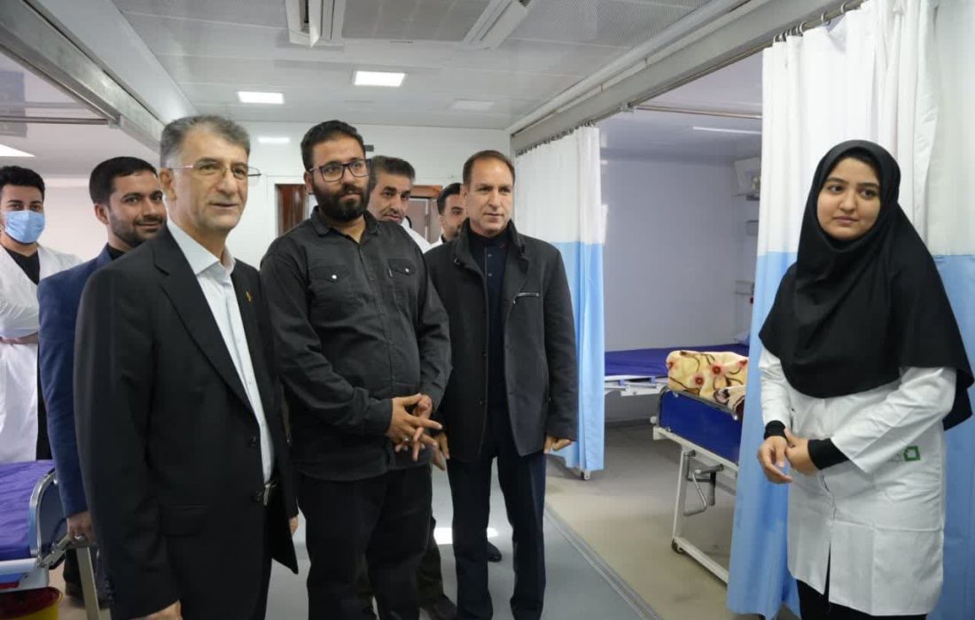 بازدید سرپرست دانشگاه علوم پزشکی کرمانشاه از مراکز و پایگاه های بهداشتی درمانی گهواره