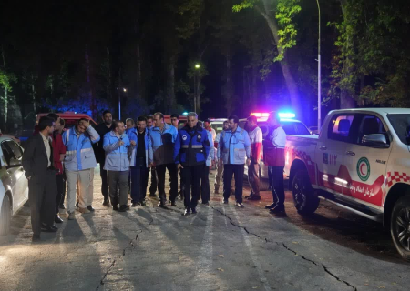 عملیات «ساعت صفر» زلزله در کرمانشاه برگزار شد