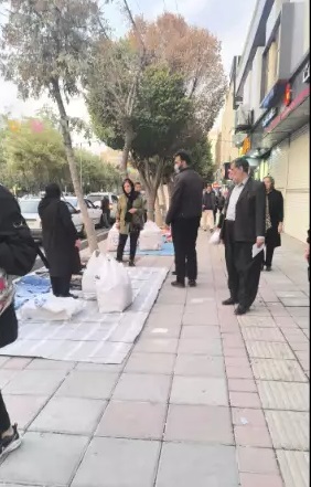 دستفروشان خیابان نوبهار ساماندهی شدند