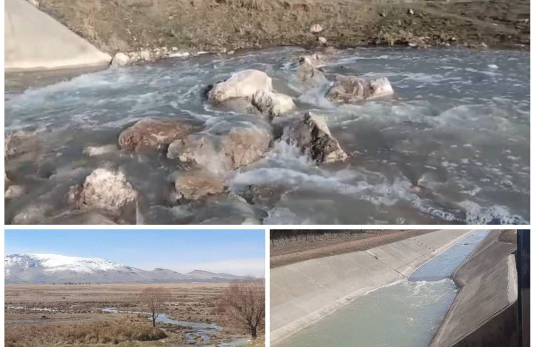 سیراب شدن سفره های زیرزمینی تالاب هشیلان از آب رودخانه رازآور در کرمانشاه