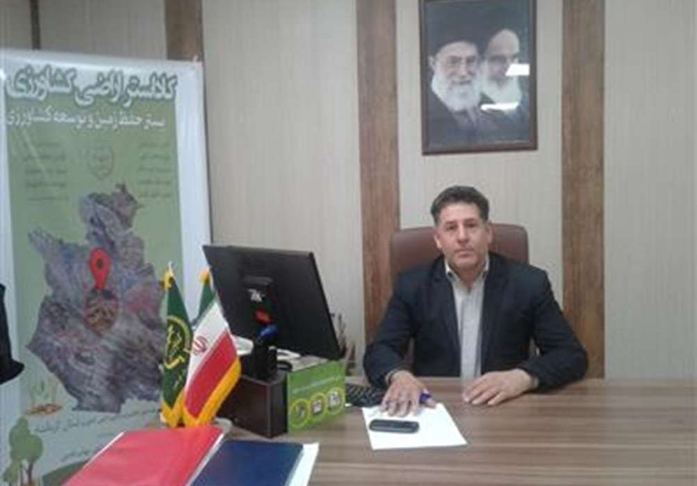 نظارت بر طرح‌های اجرا شده در اراضی واگذاری کرمانشاه